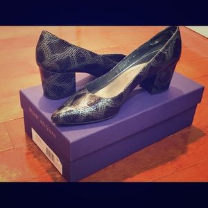 Stuart Weitzman block heel